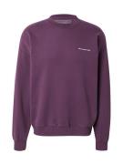 Abercrombie & Fitch Sweatshirt  brombær / hvid