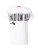 Derbe Bluser & t-shirts 'Poledance'  sort / offwhite