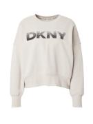 DKNY Performance Sportsweatshirt  beige / sølv