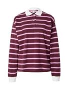 Monki Shirts  lyserød / burgunder / hvid