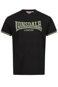 LONSDALE Bluser & t-shirts 'TOWNHEAD'  oliven / sort