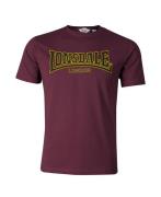 LONSDALE Bluser & t-shirts 'CLASSIC'  guld / bordeaux / mørkerød / sor...