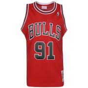 Mitchell & Ness Bluser & t-shirts 'DENNIS RODMAN'  brandrød / sort / h...