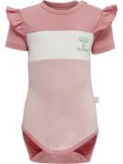 Hummel Sparkedragt/Body  pink / hvid