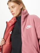 Nike Sportswear Vinterjakke  rustbrun / lys pink / hvid