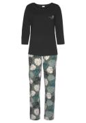 VIVANCE Pyjamas 'Dreams'  blandingsfarvet / sort