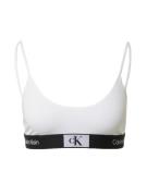 Calvin Klein Underwear BH  sort / hvid / offwhite