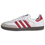 ADIDAS ORIGINALS Sneaker low 'Samba'  beige / rød / hvid