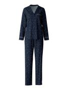 CALIDA Pyjamas  marin / hvid