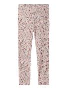 NAME IT Leggings  beige / gran / lysviolet / lyserød