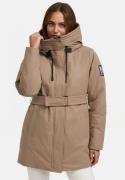 NAVAHOO Vinterparka  lysebeige