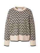 SELECTED FEMME Pullover 'SLFKAMMA'  beige / sort