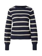 VERO MODA Pullover 'VMAMAZING'  navy / hvid