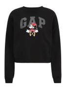 Gap Petite Sweatshirt 'MINNIE'  mørkegrå / rød / sort / hvid