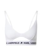 Karl Lagerfeld BH 'Peephole'  sort / hvid