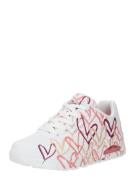 SKECHERS Sneaker low 'Uno - Spread The Love'  pink / pudder / burgunde...