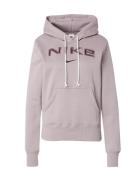 Nike Sportswear Sweatshirt 'PHNX FLC'  lilla / burgunder / hvid