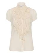 SAINT TROPEZ Bluse 'Lilja'  lysebeige