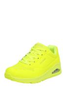 SKECHERS Sneaker low 'Uno - Night Shades'  neongul