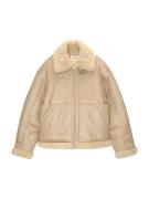 Pull&Bear Vinterjakke  beige / creme