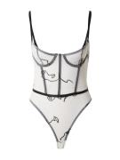 Nasty Gal Body 'Bodysu'  sort / hvid