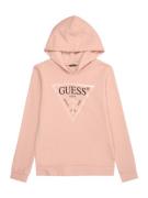 GUESS Sweatshirt  pudder / sort