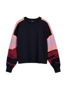 Desigual Sweatshirt  lyserød / burgunder / sort