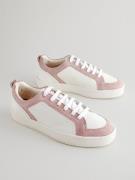 Next Sneaker low  mørk pink / hvid