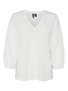 VERO MODA Bluse 'Sonja'  hvid