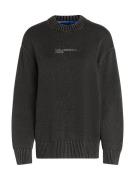 KARL LAGERFELD JEANS Pullover  sort / hvid