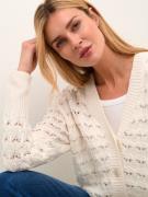 Kaffe Cardigan 'Elena'  hvid