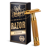 Dick Johnson Excuse My French Razor Gold Aiguise (closed comb)