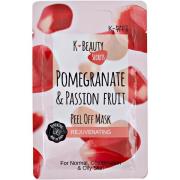 K-Beauty Secrets Pomegranate & Passion Fruit Peel Off Mask   15 g