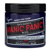 Manic Panic Semi-Permanent Hair Color Cream Rockabilly Blue