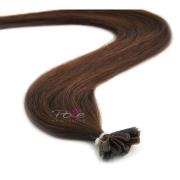 Poze Hairextensions Poze Keratin Premium Extensions 4B Chocolate