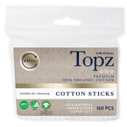Topz Premium Refill Cotton Sticks 160 pcs