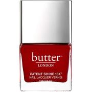 butter London Patent Shine 10X Nail Lacquer Her Majesty's Red