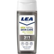 LEA Men 6 in 1 Detox & Clean Shower Gel and Shampoo 300 ml