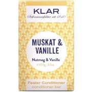 Klar Seifen Nutmeg & Vanilla Conditioner Bar 100 g