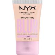 NYX PROFESSIONAL MAKEUP Bare With Me Blur Tint Foundation 01 Pale