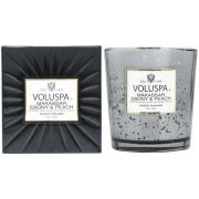 Voluspa Makassar Ebony & Peach Vermeil Boxed Candle 255 g