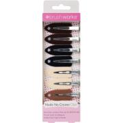 Brushworks Nude No Crease Hair Clips (Pack of 8)