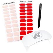 Love'n Layer Startkit Hand Light Pink & Lady Red