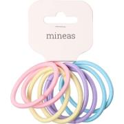 Mineas Hair Band Basic 8 pcs Pastel Mix