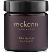 Mokann Rose & Blueberry Active Face Scrub 60 ml