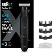 Braun Series X Beard Trimmer For Facial Hair Removal XT321