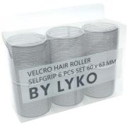 By Lyko Self Grip Hair Roller Grey 6 pcs 60 x 63 mm