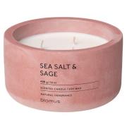 blomus Scented Candle Withered Rose Sea Salt Sage 400 g