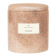 blomus Scented Candle Indian Tan Marble Fig 685 g