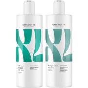 XL Shower Cream & Body Lotion Duo
